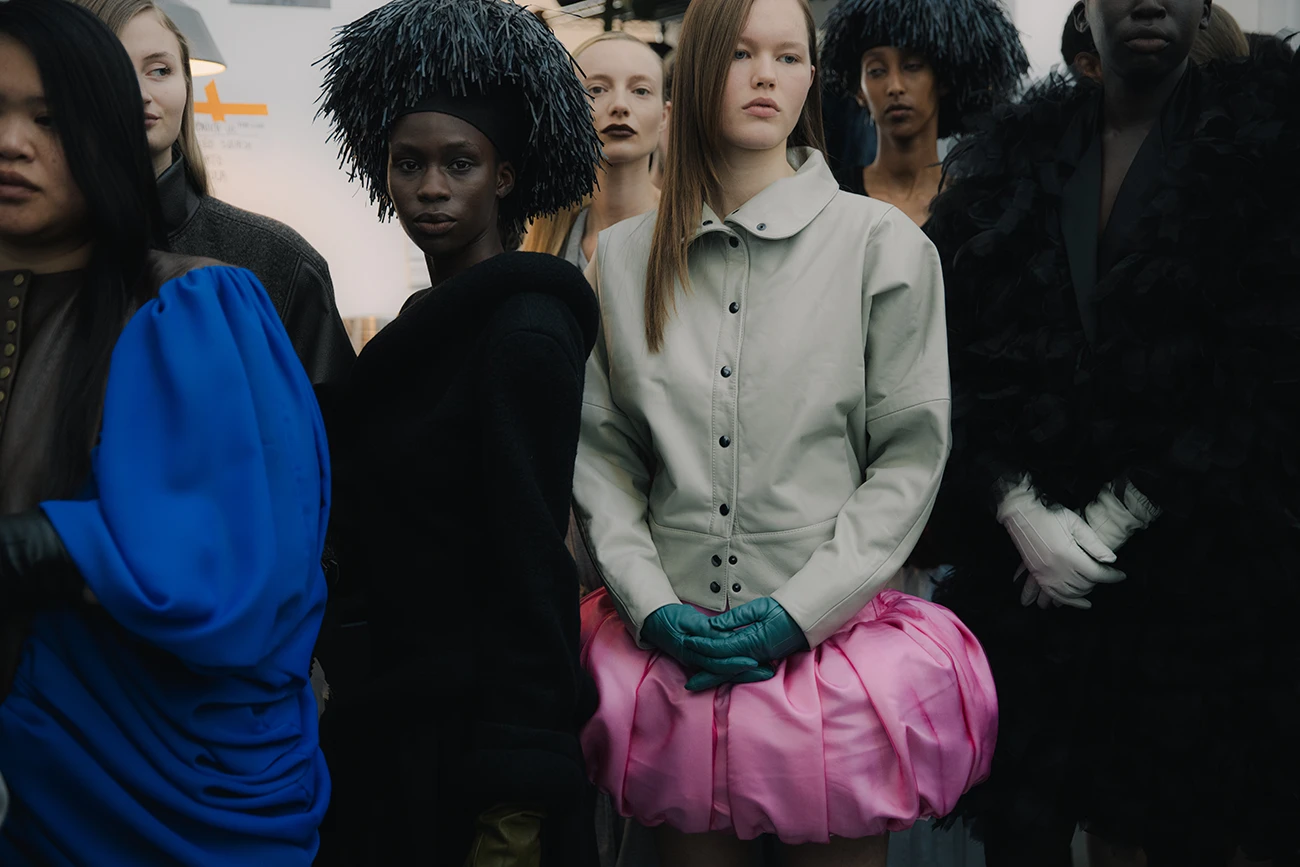 AW 2025 Copenhagen Fashion Week Nicklas Skovgaard Backstage-Bryndis Thorsteinsdottir