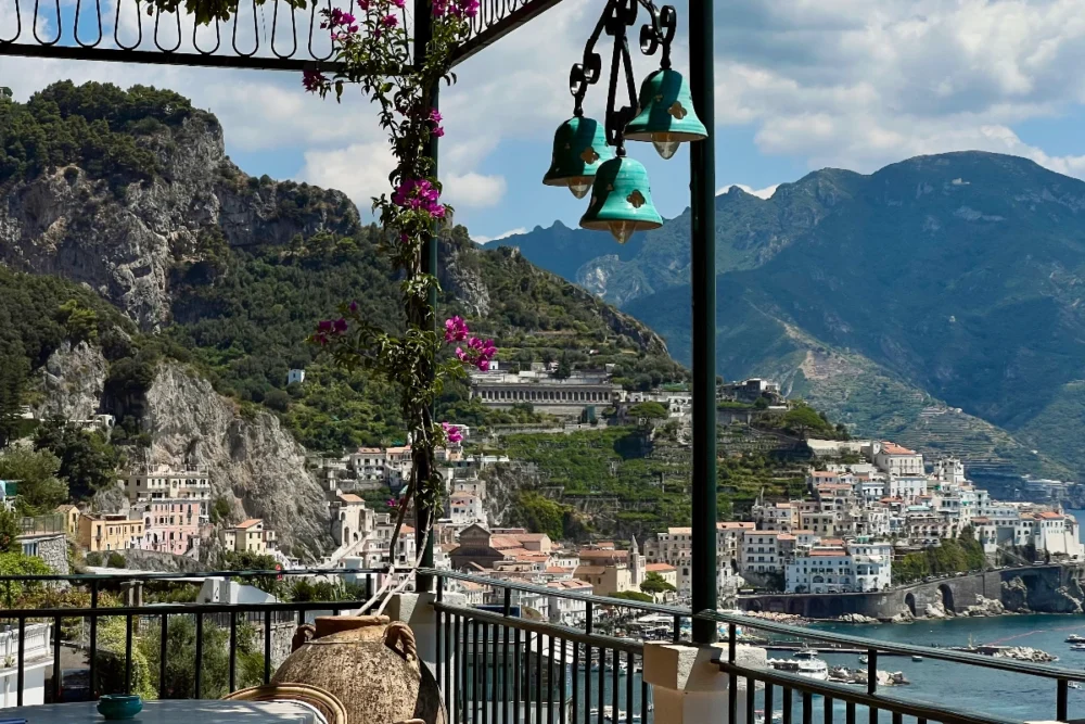 Amalfi, a view from the Hotel Santa Caterina