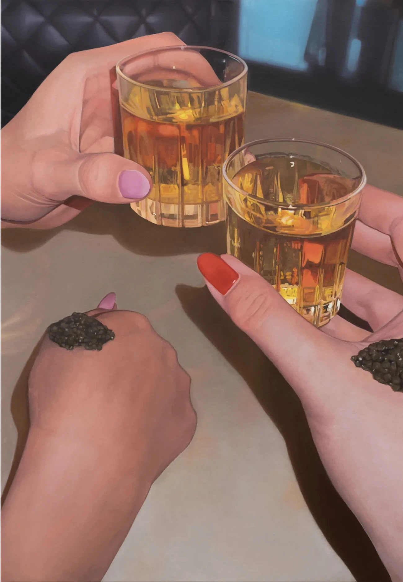 Daniel Fleur, Swallow and Rinse, 2024. courtesy Kant
