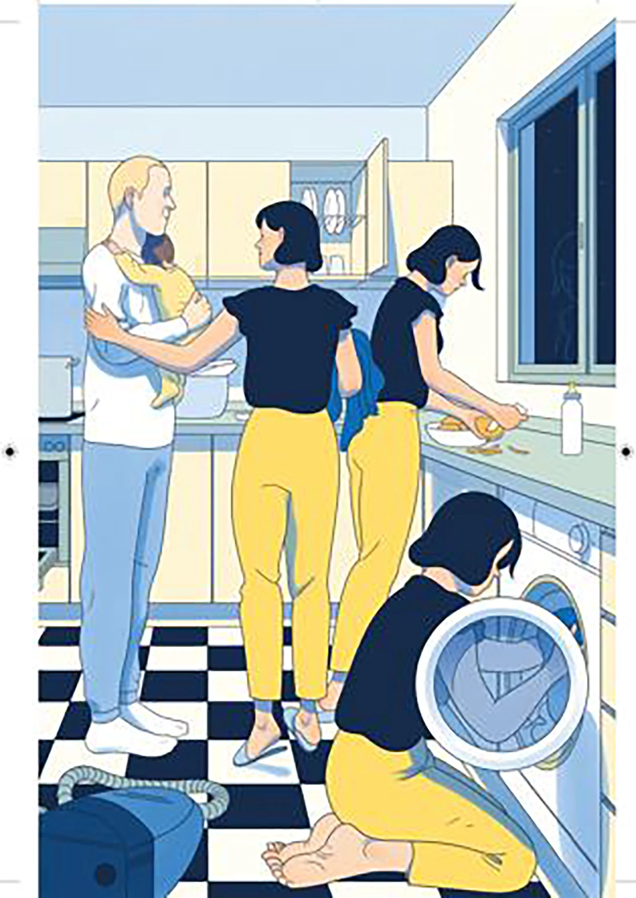 From the book Dovremmo essere tutti femministi by Chimamanda Ngozi Adichie, illustration Bianca Bagnarelli