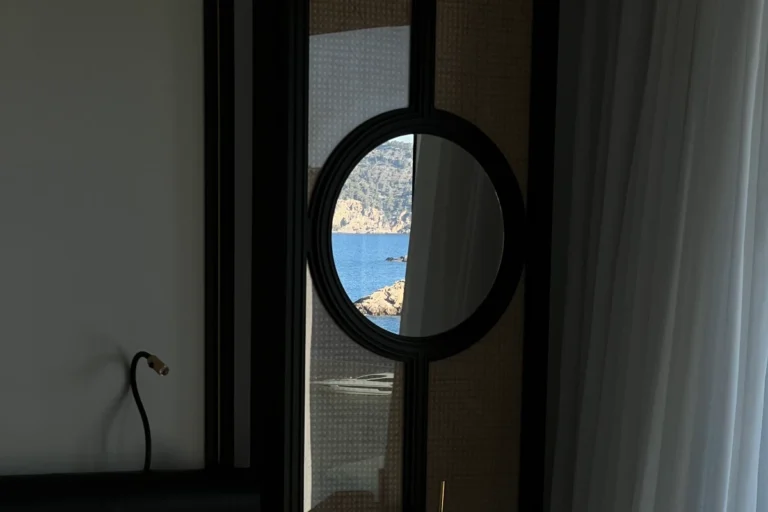 Cala Nova, view from one of the rooms. Bless Hotel Ibiza