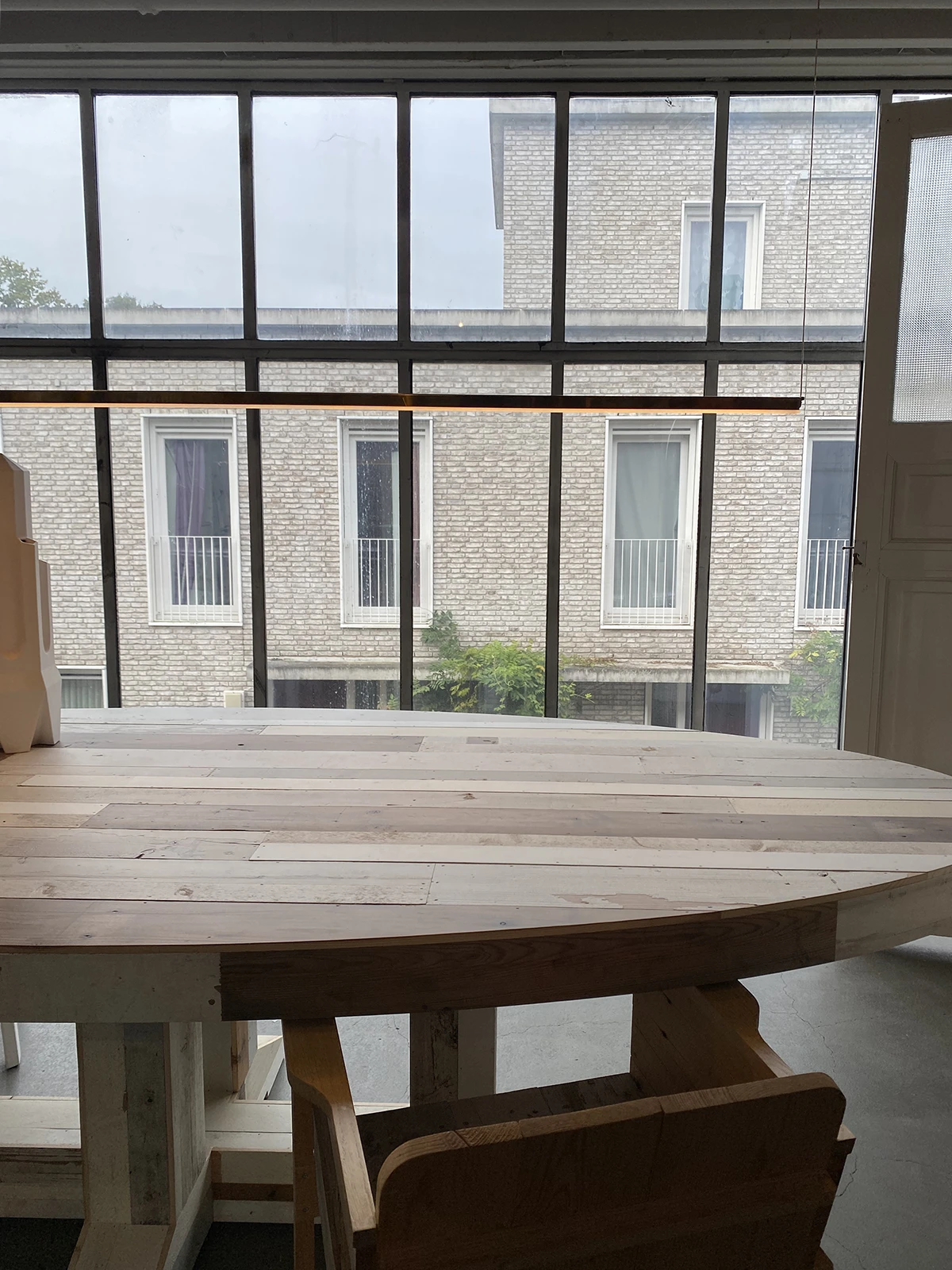Piet Hein Eek Dutch Design Showroom Wooden Table