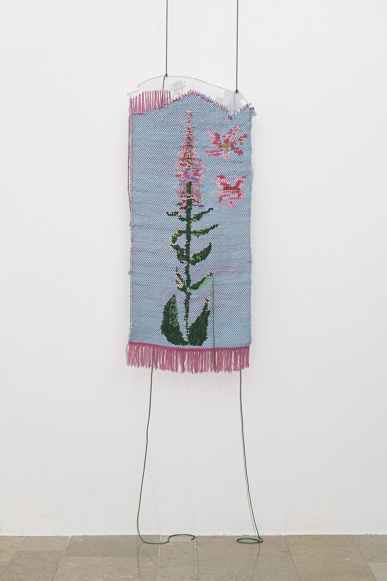 Valerius Gallery - Delphine Denereaz - La Halle - 2025 - Tissage de lirette