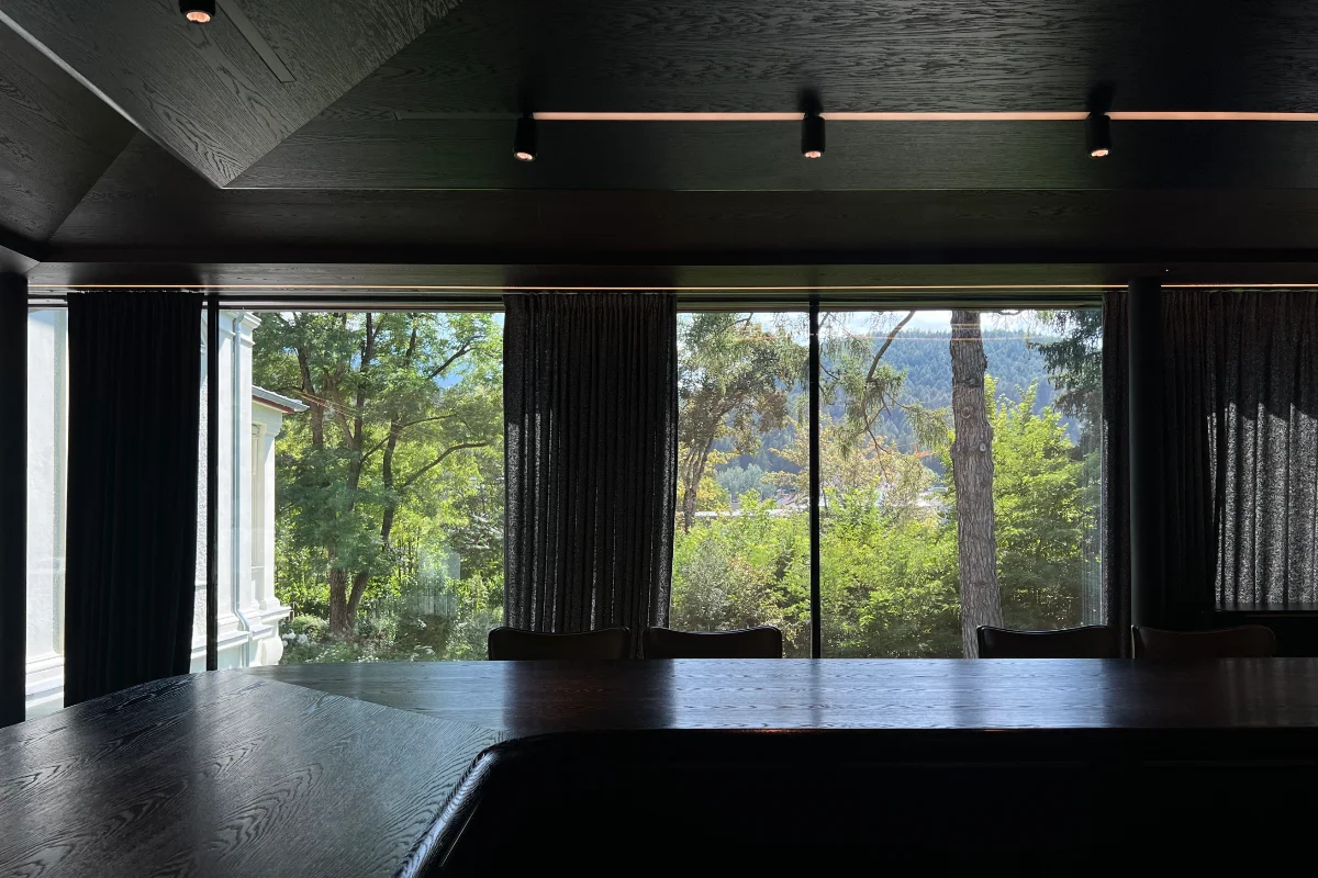 Atelier Moessmer, the restored villa