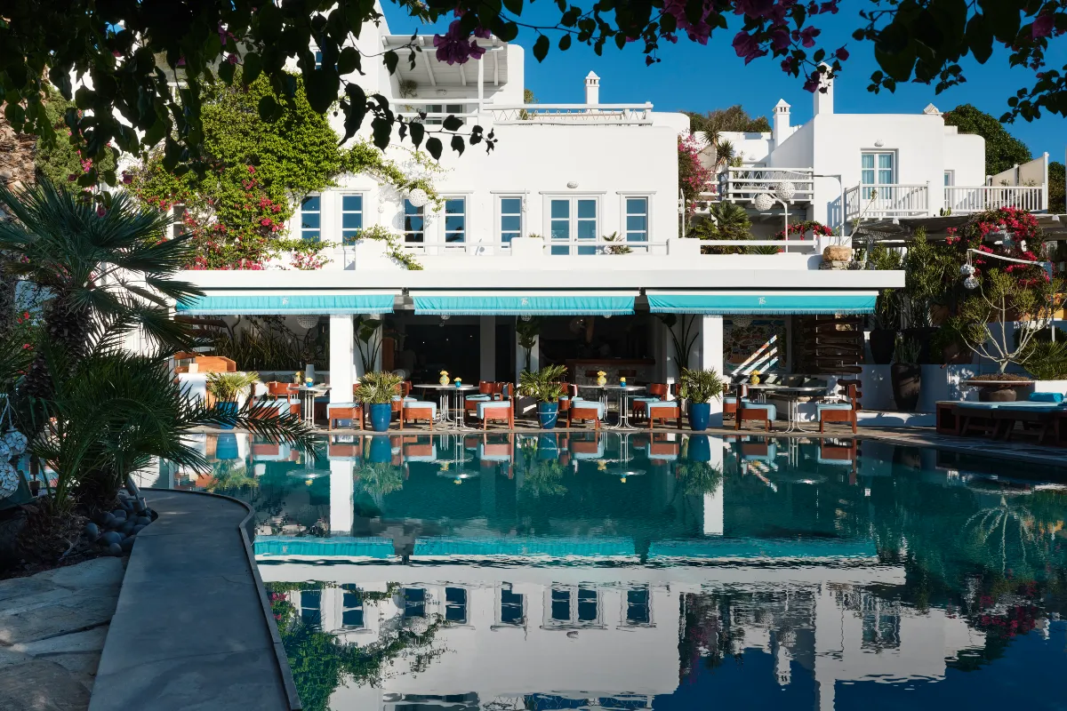 Belvedere Hotel Mykonos, 2025. Photography Yiorgos Kaplanidis