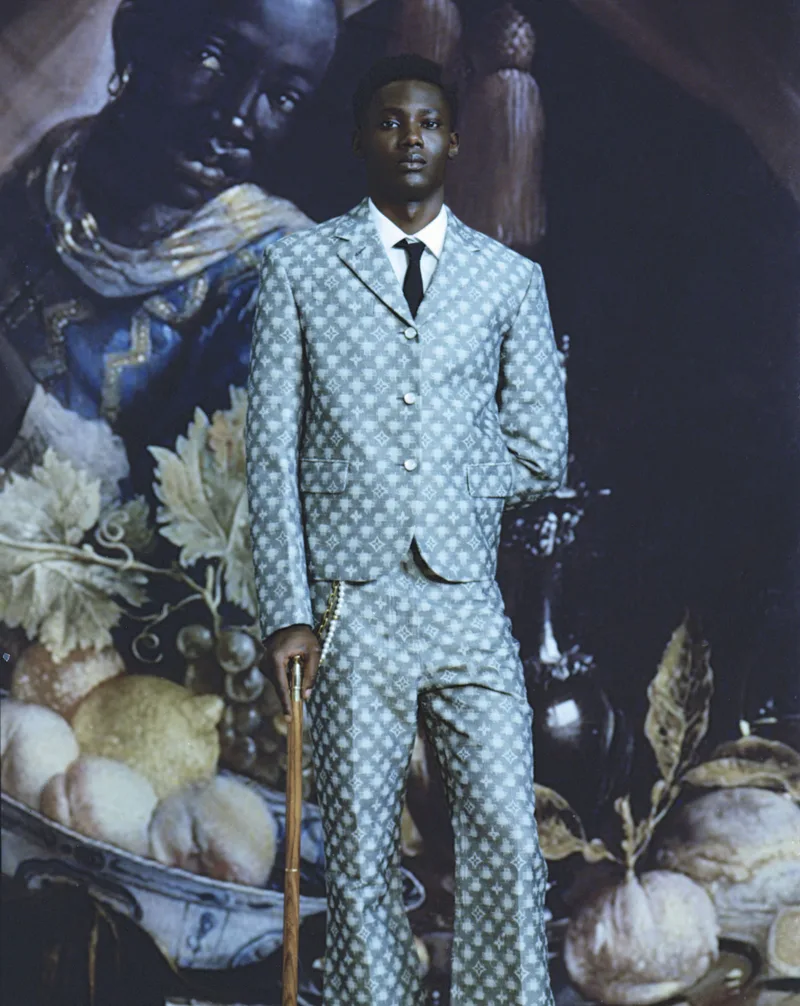 Full look Louis Vuitton. Ph Kevin Felicianne, styling Laura McGillivray