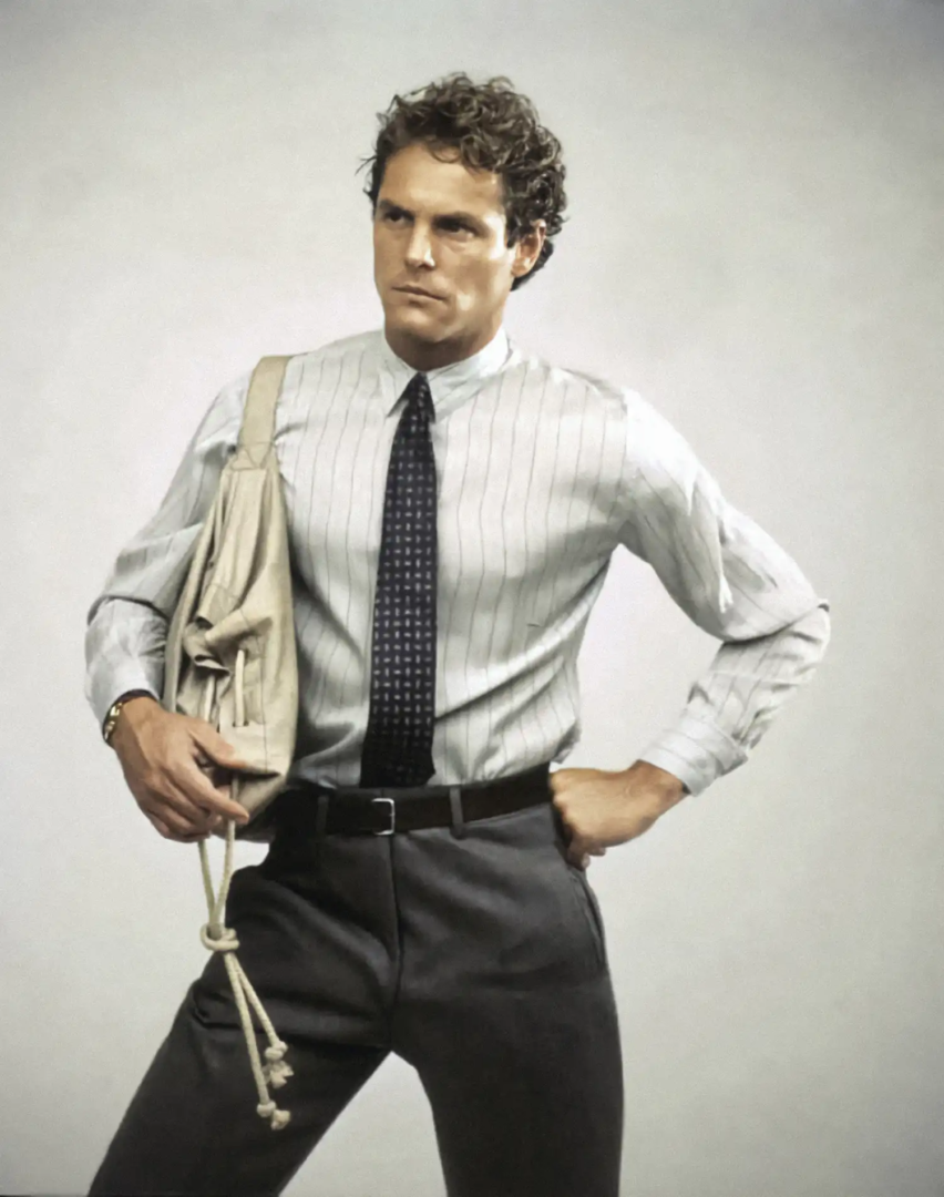 Giorgio Armani Menswear FW 1980, photography Aldo Fallai