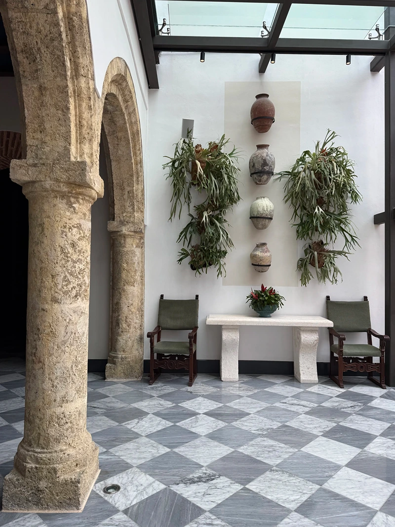 Un interno del Museo Dominicano a Santo Domingo