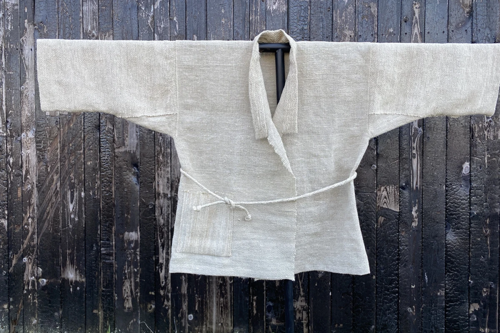 cattail textile fashion prototypes