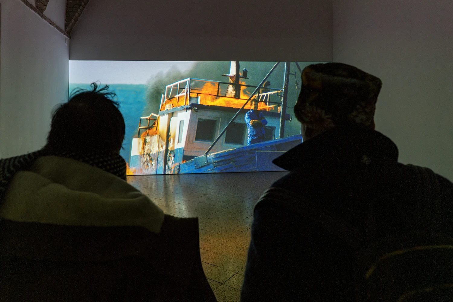 Adel Abdessemed, Jam Proximus Ardet, 2024, exhibition views Galleria Continua San Gimignano, 2024. Courtesy of the artist and GALLERIA CONTINUA, copyright ©Adel Abdessemed, Paris ADAGP 2024, photography Ela Bialkowska, OKNO Studio