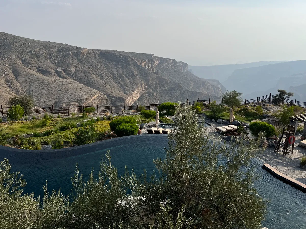 Alila Jabal Akhdar, view from one room