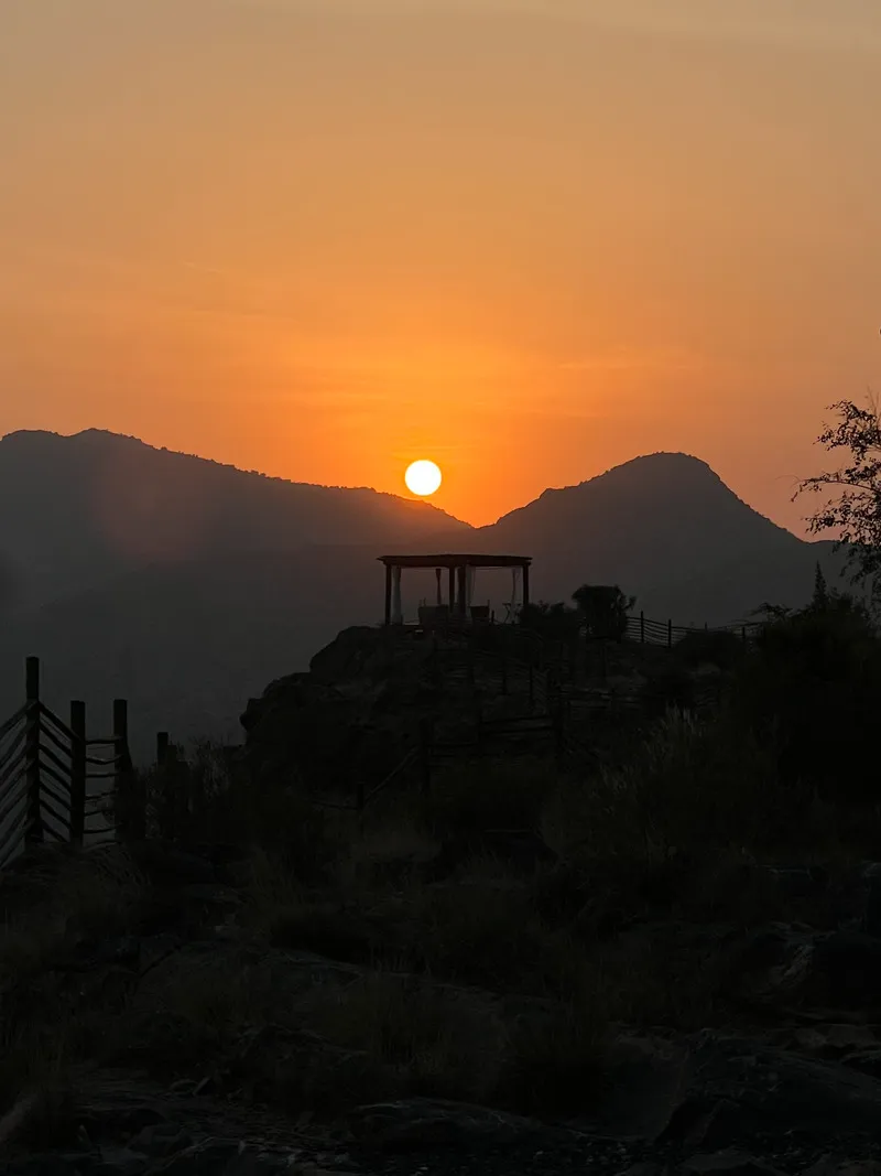 Alila Jabal Akhdar, sunset