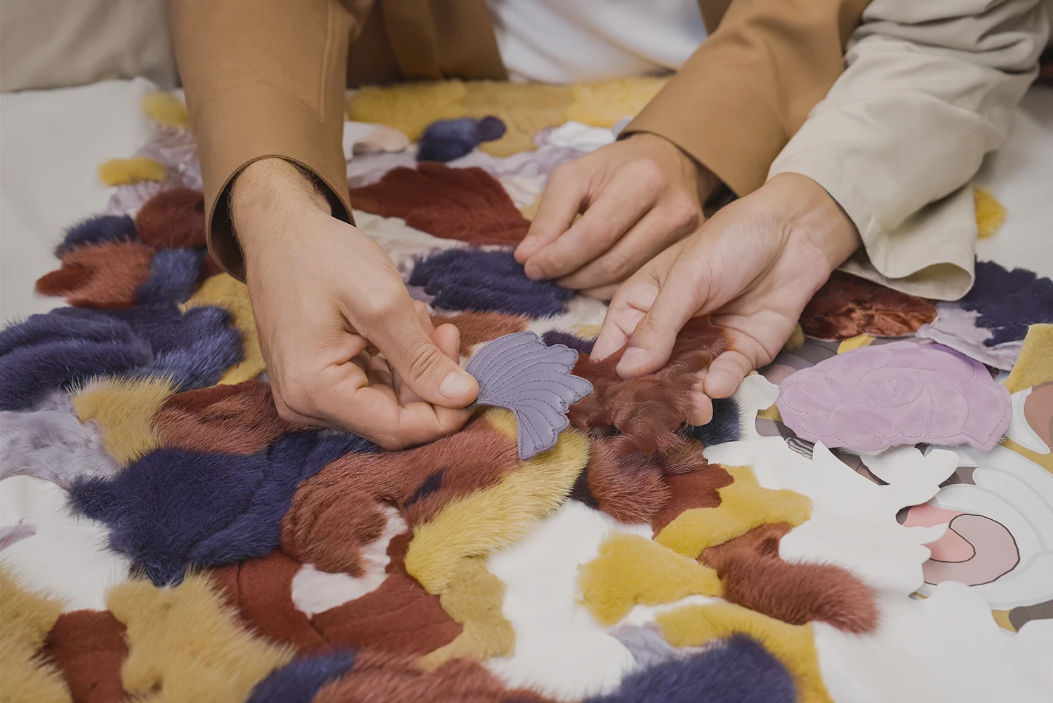 Edoardo Piermattei & FENDI Artisans At Work Images