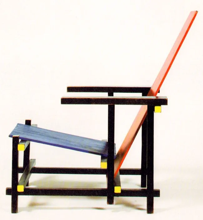 Gerrit Rietveld, Red Blue chair