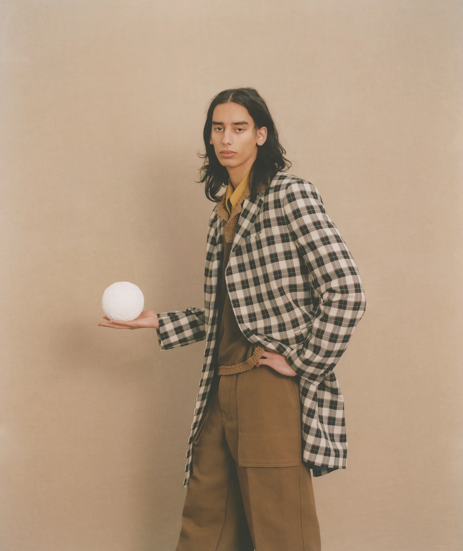 Coat Paul Smith, polo and pants Zegna, shirt King & Tuckfield Photography Jack Johnstone, styling Giulio Ventisei