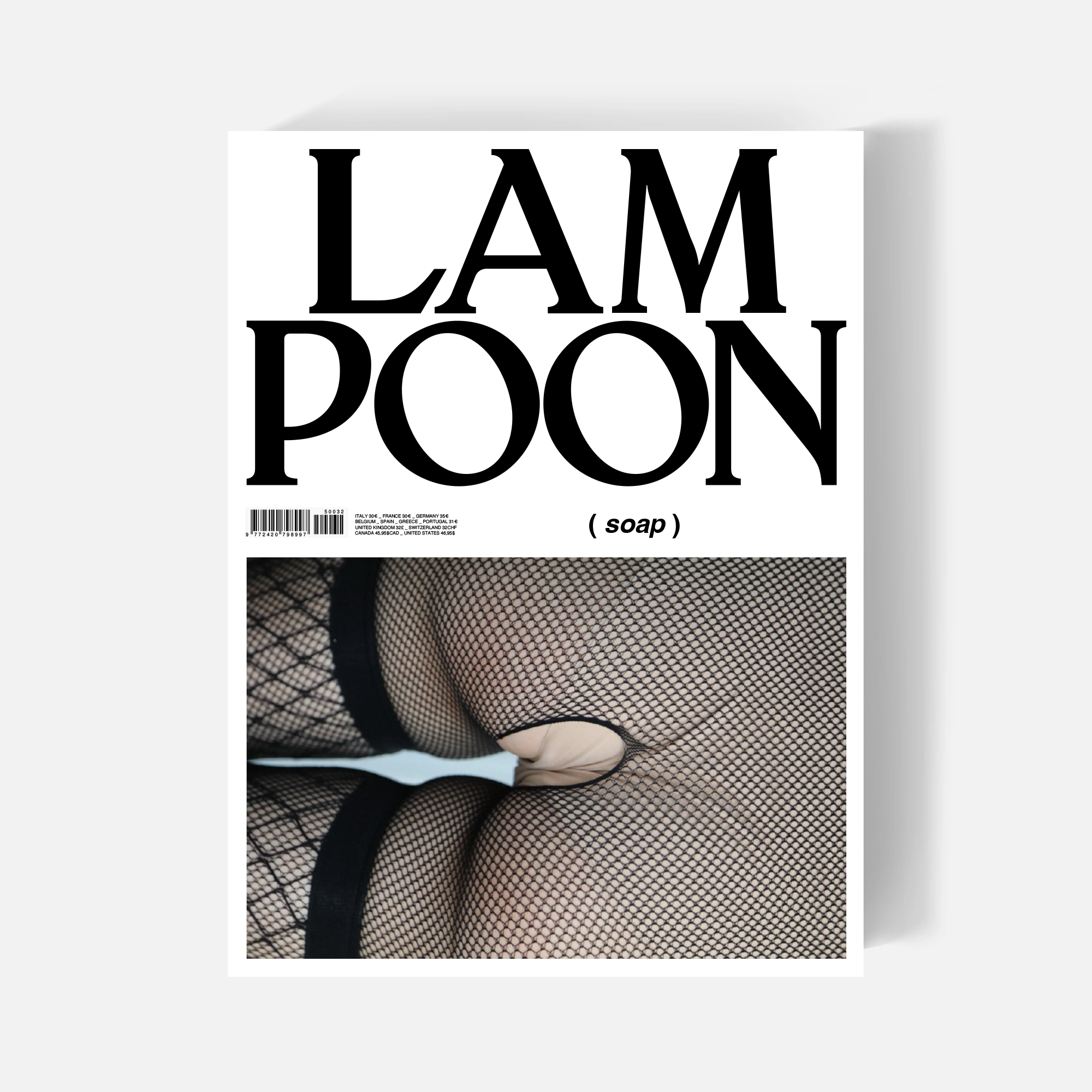 Lampoon 32 - SOAP: We Like It Soapy and Dirty - Fall 2025 François Berthoud, photography Antonio Giancaspro, Susanna Cucco