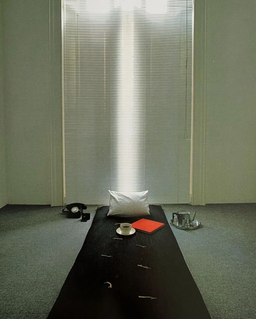 London home of the architecture student John Pawson,1984