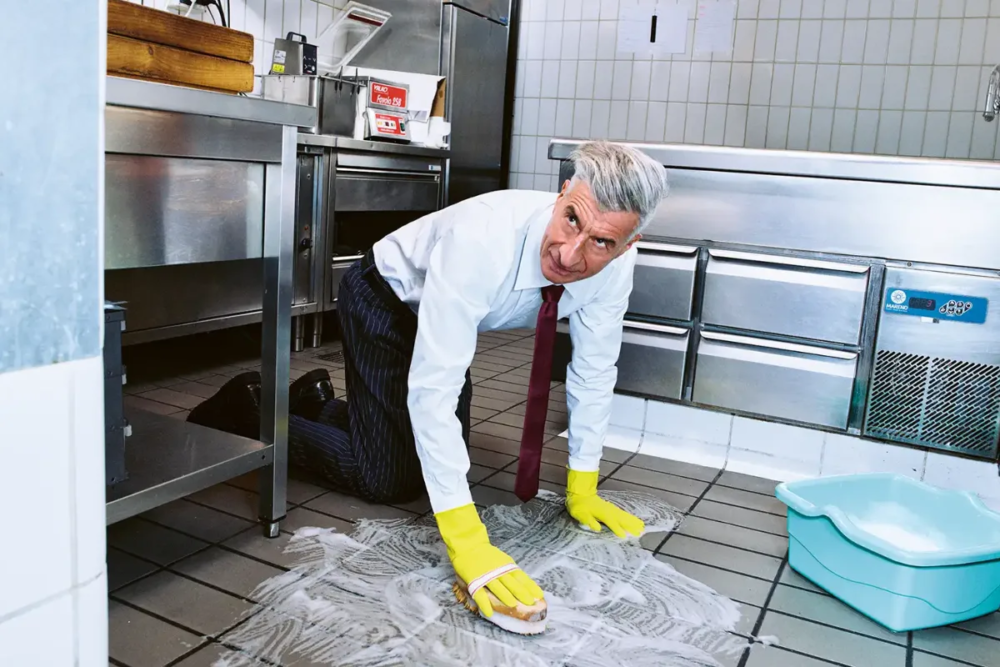Maurizio Cattelan by Alberto Zanetti