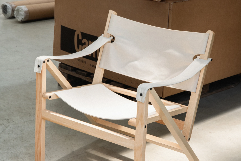 Mehari, the folding chair designed by Biancucci for Campeggi