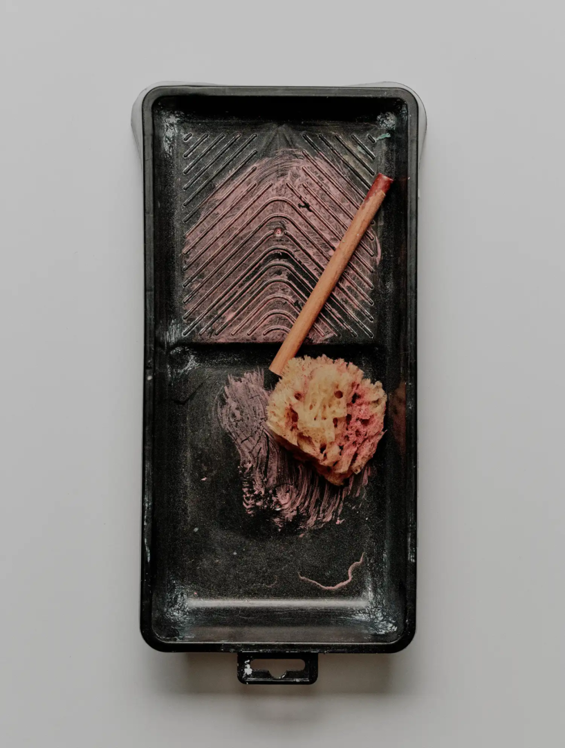 details of Anthea Hamilton’s studio in London, photography Sam Nicklin