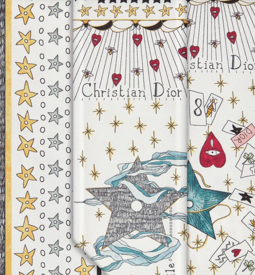 Christian Dior Tarot scarf