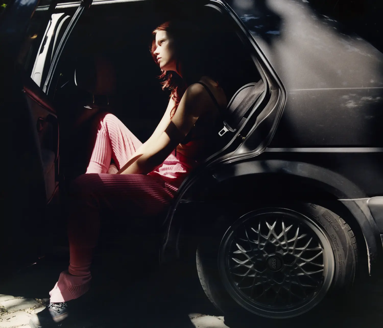 pants Issey Miyake, shoes Roa