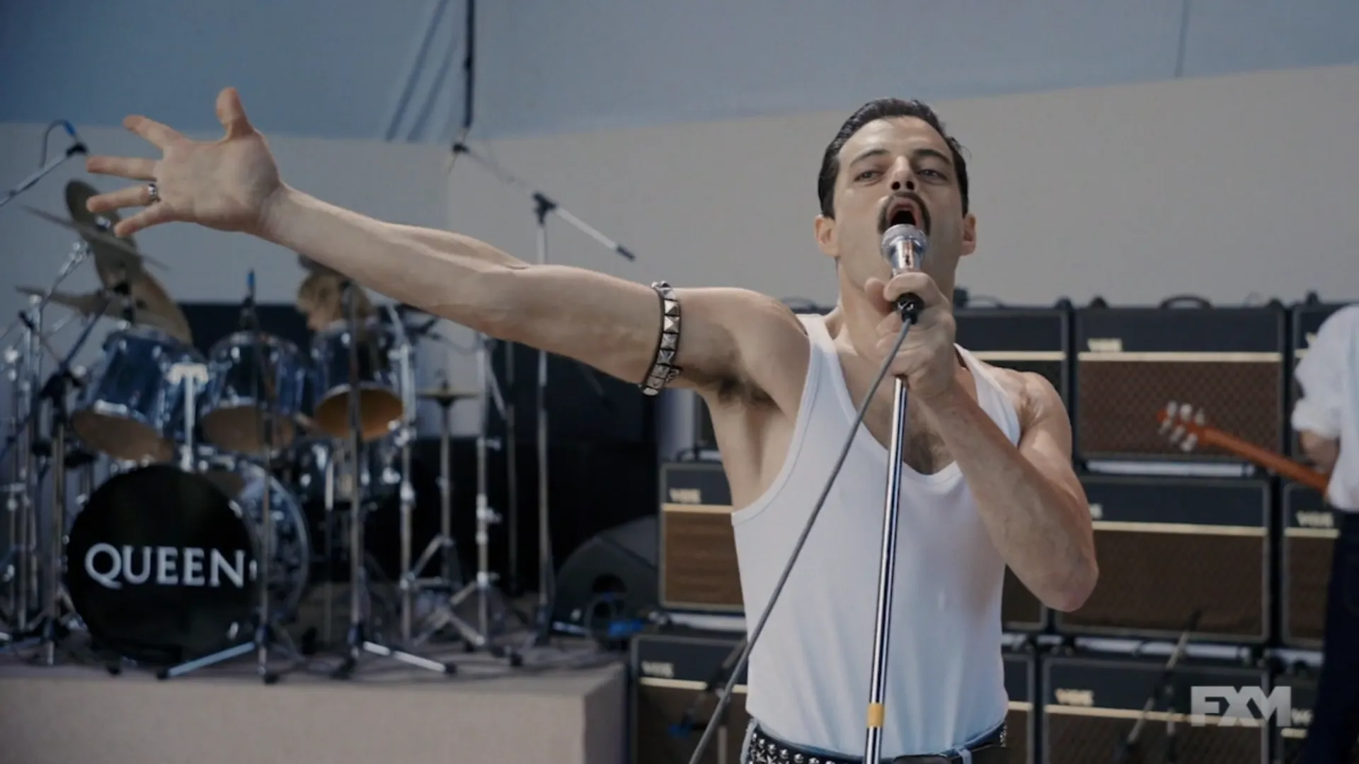 Rami Malek in Bohemian Rhapsody by Bryan Singer
