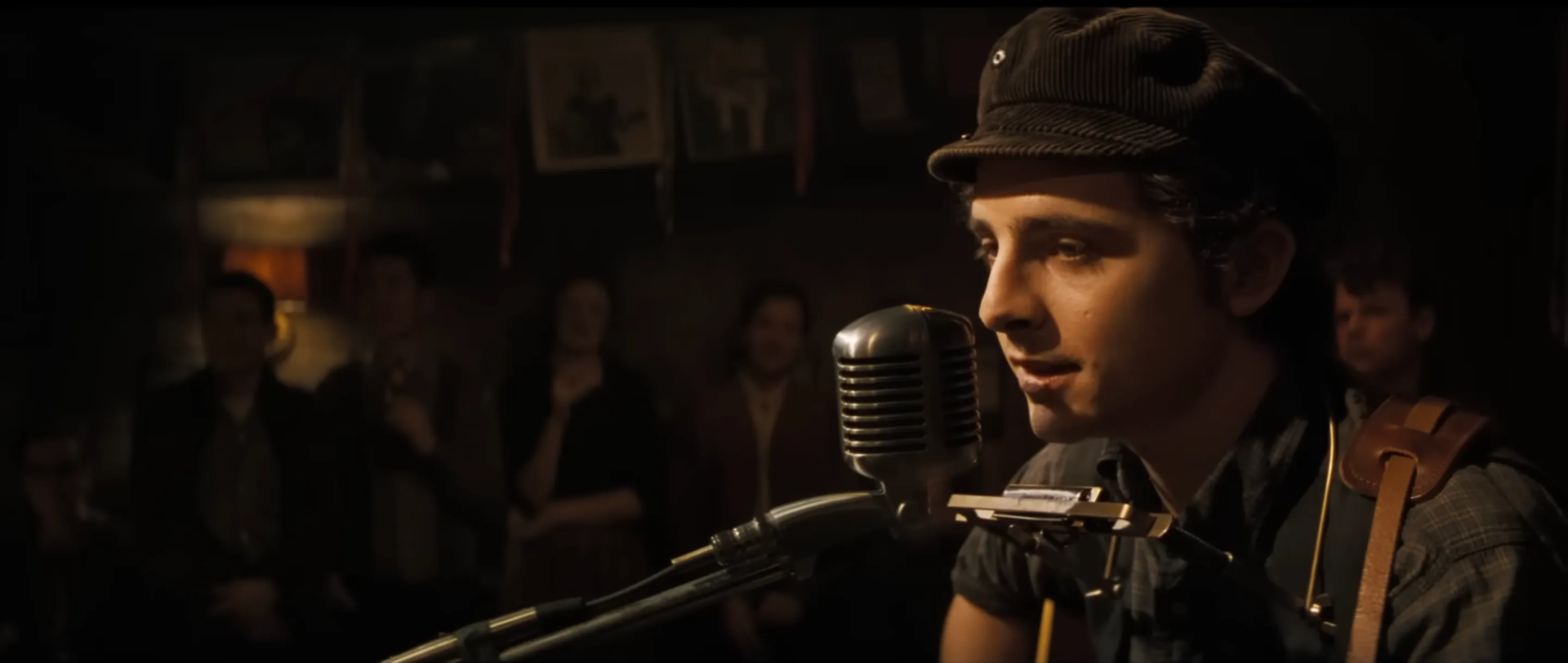 Timothée Chalamet stars as Bob Dylan in A Complete Unkwon by James Mangold