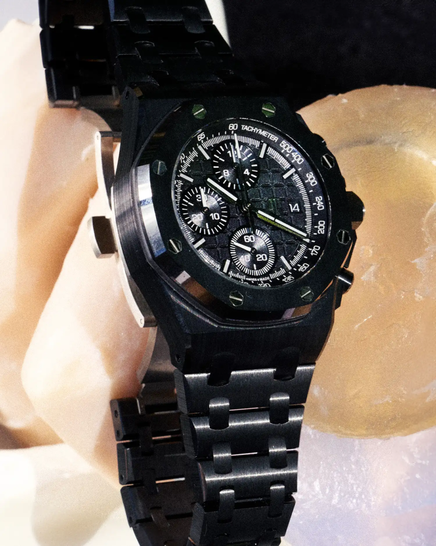 Royal Oak Offshore automatic chronograph with black ceramic case, Audemars Piguet