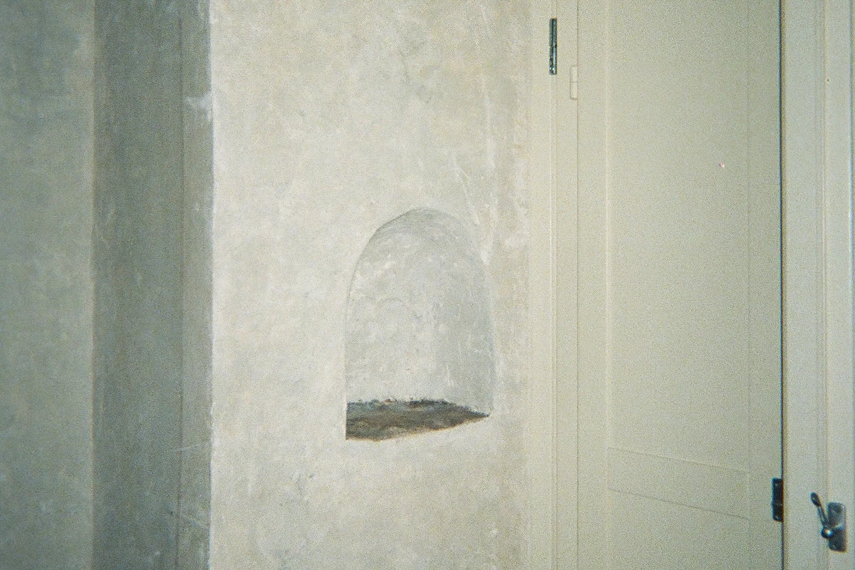 Dettaglio del palazzo del Seicento che fu monastero, Nomos Roma