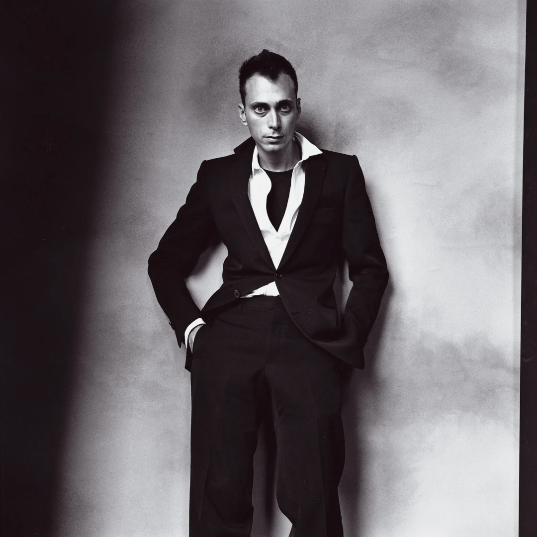 Hedi Slimane photographed by Irving Penn, May 2001