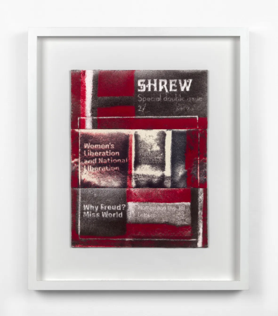 Mary Kelly, Shrew,December,1970, 2017 compressed lint