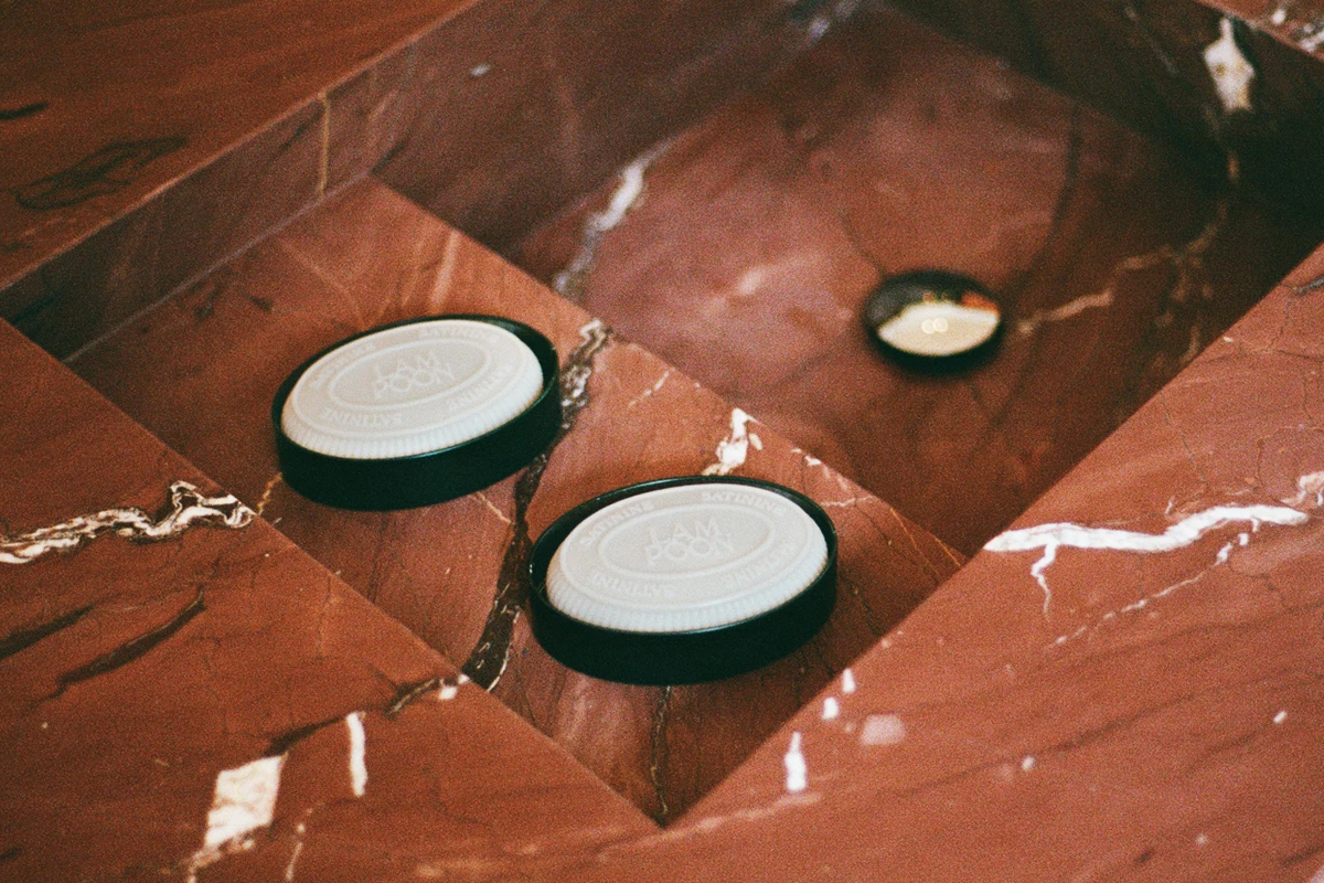 Lampoon x Satinine: a bar soap crafted with organic Italian oils and upcycled prickly pear