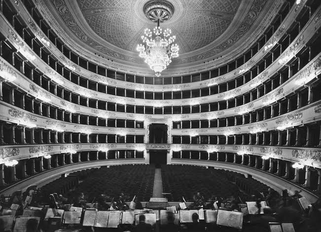 Teatro alla Scala, fotografia d_epcoa dal palco