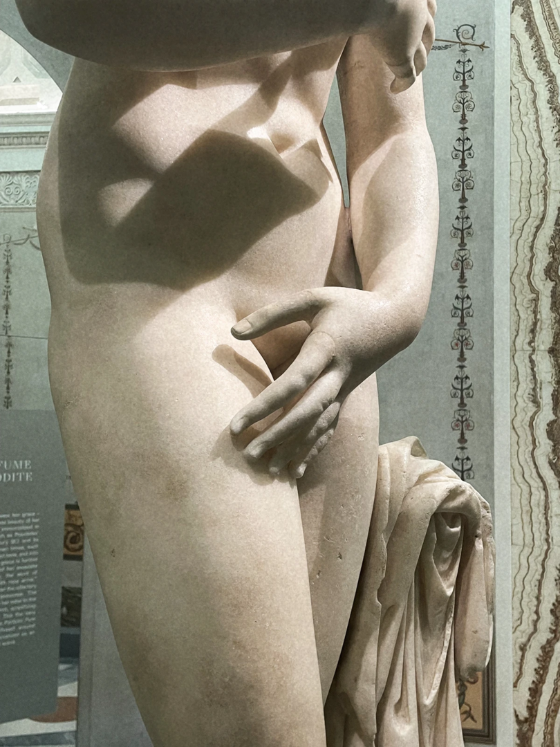 Venere Capitolina, variazione in epoca Romana della Venere di Prassitele