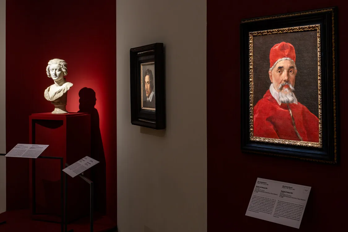Gallerie Nazionali di Arte Antica - Palazzo Barberini. Installation view: Bernini e i Barberini, 2026. Photo Alberto Novelli