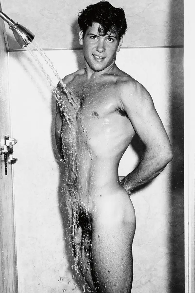 Bruce of Los Angeles (Bruce Bellas), Gay Male Shower (mid 20th century)