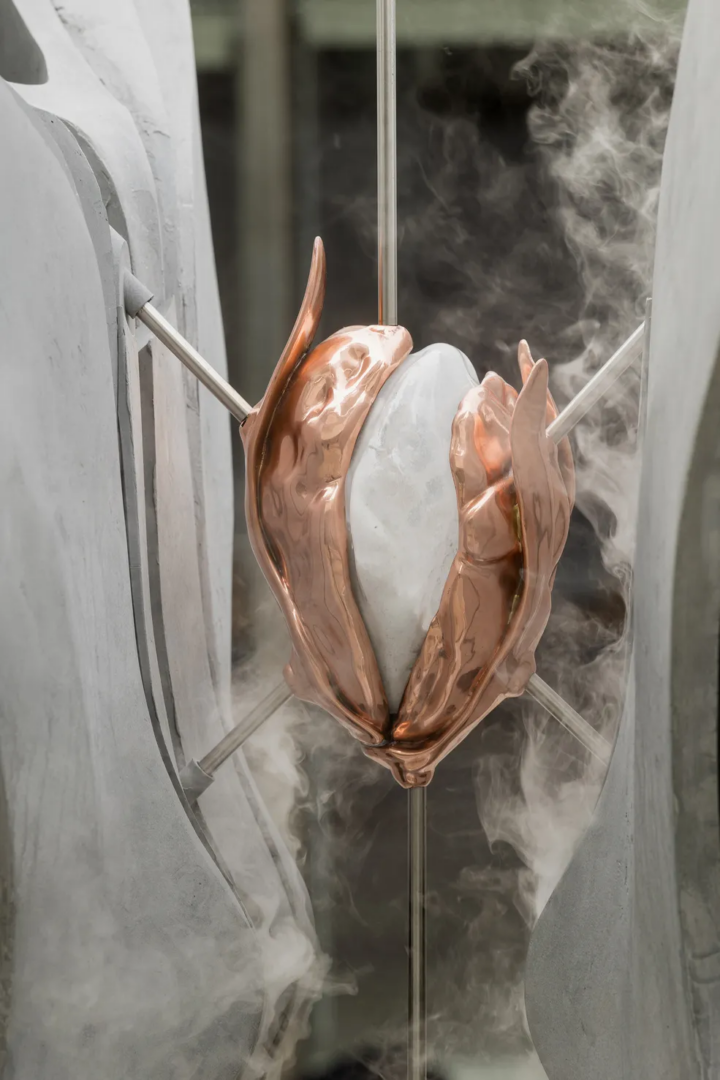 Whispers on the Horizon, 14th Taipei Biennial, 2025, curated by Sam Bardaouil and Till Fellrath Installation view at Taipei Fine Arts Museum, Taipei, Taiwan Courtesy Ivana Bašić and Taipei Fine Arts Museum Photo Lu Guo-Way