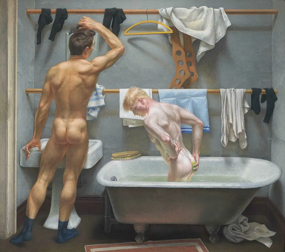 Paul Cadmus, The Bath, 1951, Whitney Museum of American Art, New York