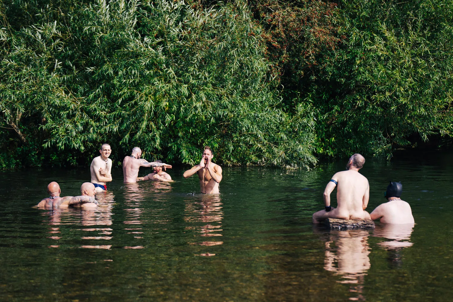 Pillion is a 2025 erotic comedy drama film[4][5][6] written and directed by Harry Lighton, based on the 2020 novel Box Hill by Adam Mars-Jones. The film stars Harry Melling as a timid gay man and Alexander Skarsgård as an enigmatic biker who start a BDSM relationship.