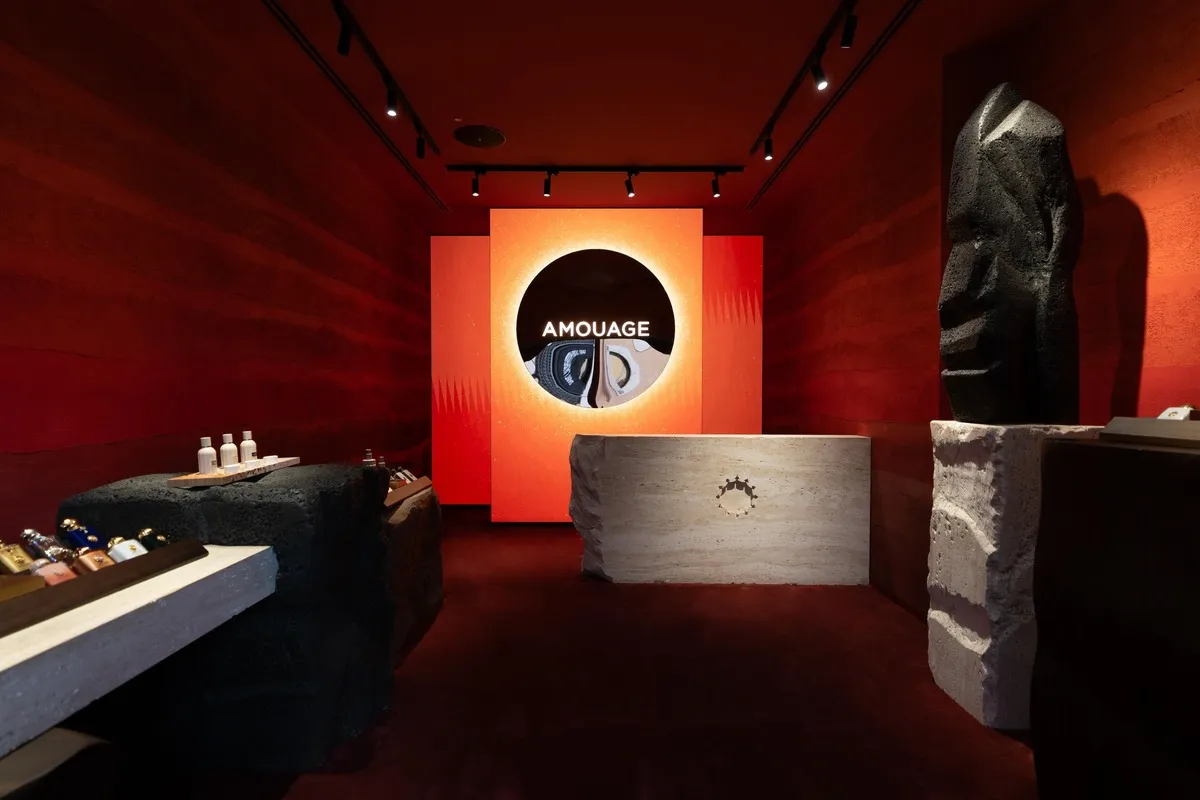 Amouage boutique in Rome