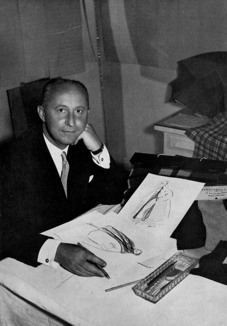 Christian Dior, photography Georges Saad 1949