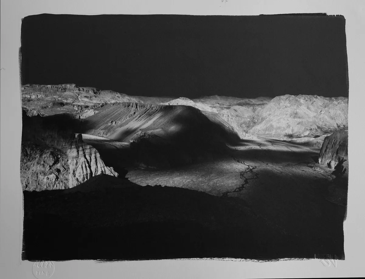 Pinnacoli di terra a Laya, Mustang, Nepal, 1994. PH. Zhang Chaoyin