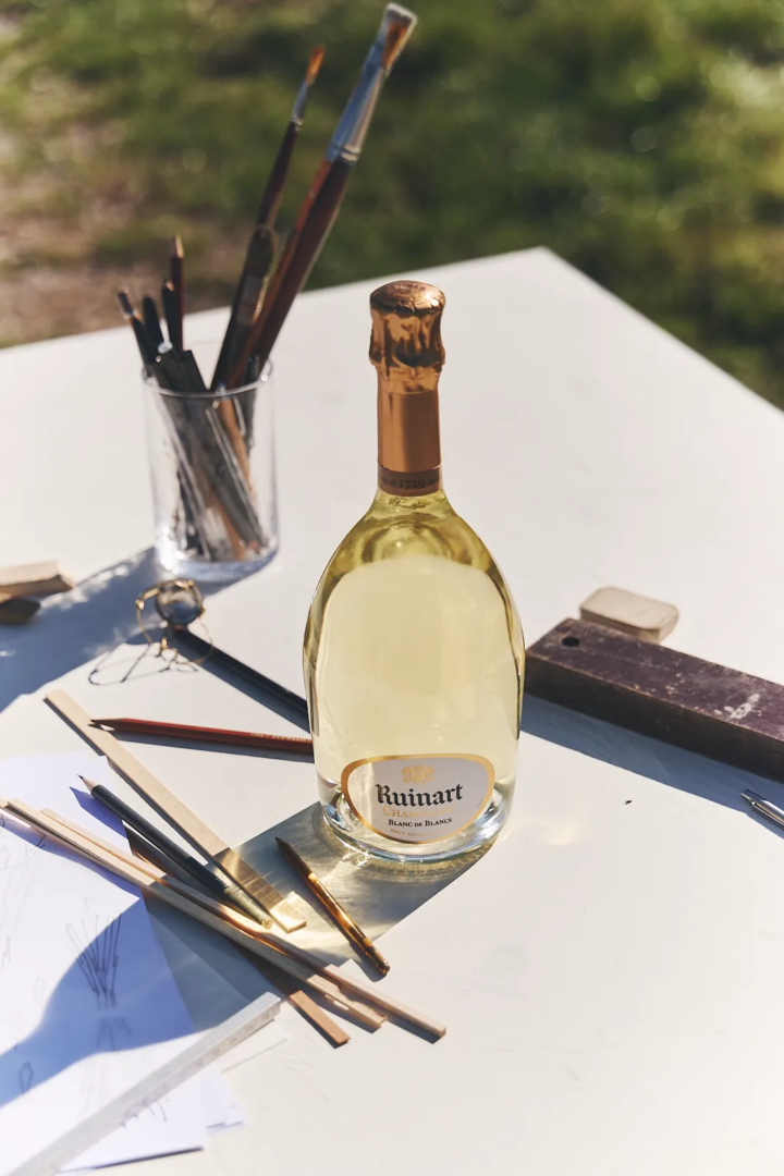 Ruinart Blanc de Blancs. Ph. Florie Berger