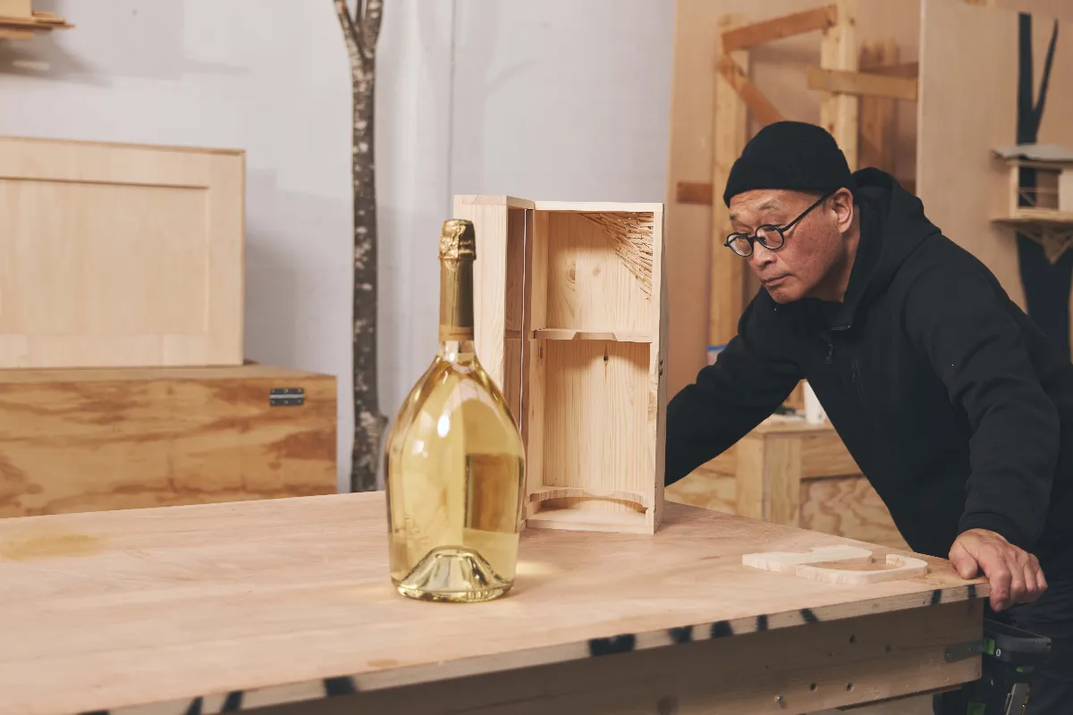 Jeroboam Ruinart Blanc de Blancs. Ph. Florie Berger