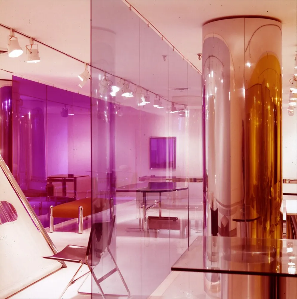 Vignelli, Photographs for Brueton Designs showroom, 1972. Courtesy Vignelli Center for Design Studies