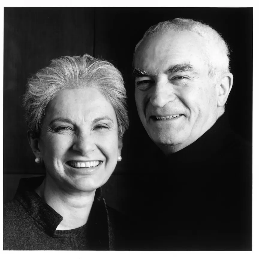 Lella & Massimo Vignelli_photo Luca Vignelli