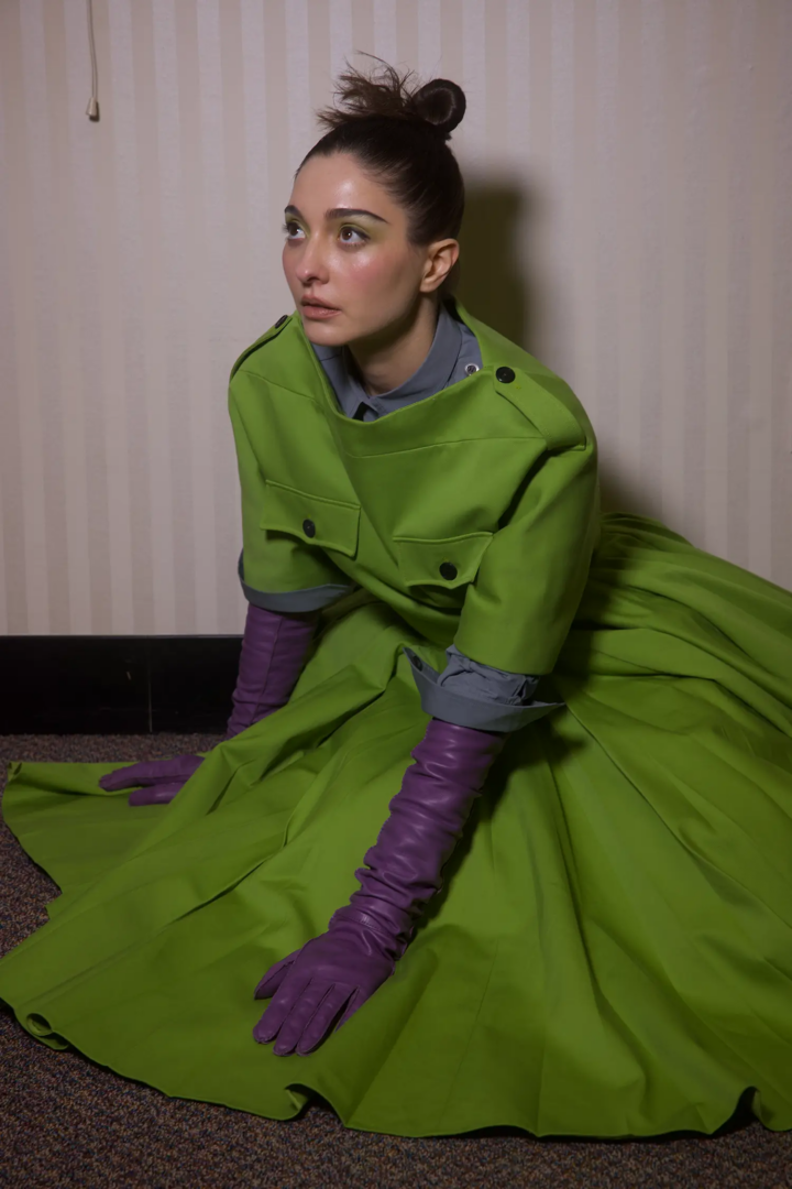Amalia Ulman wears full look Prada. Photography Chessa Subbiondo