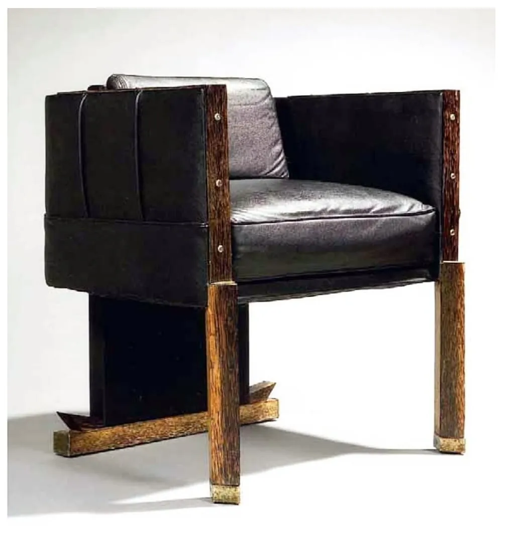 Armchair, c1924, by Pierre Legrain