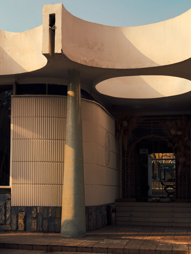 Blue Domes Café, Tashkent, photography Romain Laprade